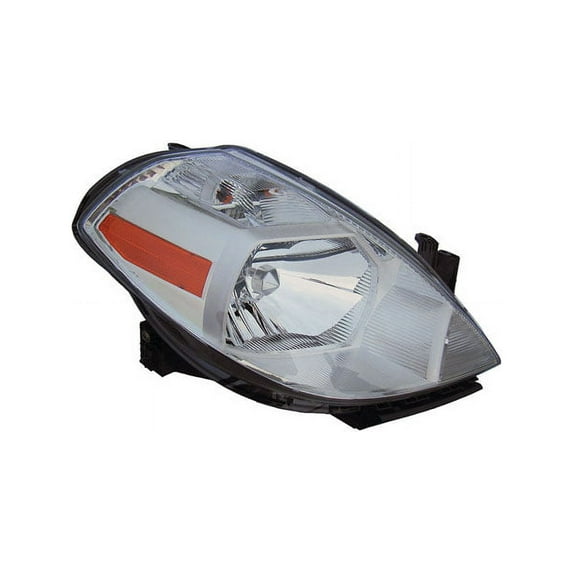 Replacement Depo 315-1165R-AC Passenger Side Headlight For 07-12 Nissan Versa