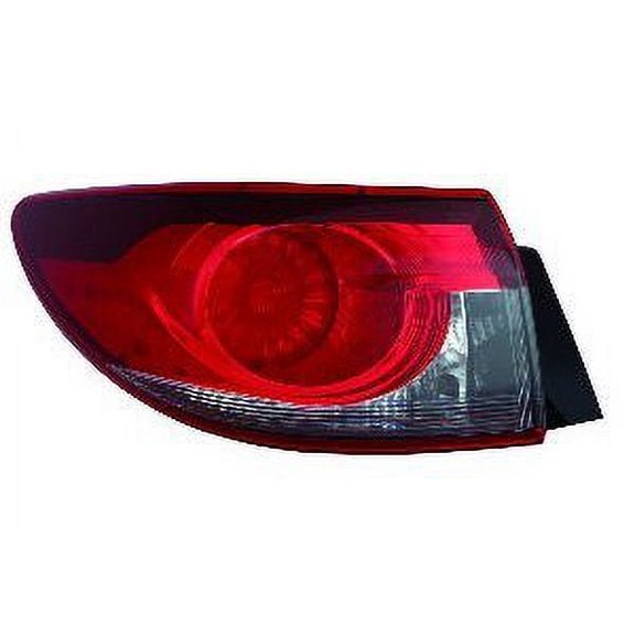 Replacement Depo 316-1938L-AC Driver Side Tail Light For 14-15 Mazda 6