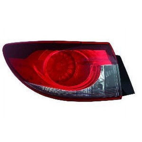 Replacement Depo 316-1938R-AC Passenger Side Tail Light For 14-15 Mazda 6