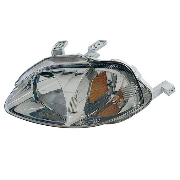 Replacement Depo 317-1116L-US Driver Side Headlight For 98-00 Honda Civic