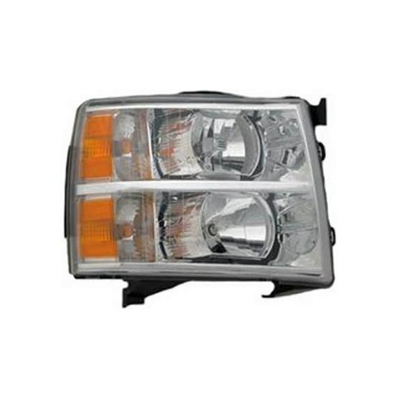 Replacement Depo 335-1145R-AF Right Headlight For Silverado 1500 Silverado 2500