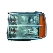 Replacement Depo 335-1147L-AF Driver Side Headlight For 07-08 GMC Sierra