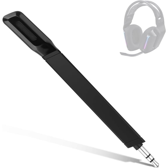 Replacement Detachable Boom Mic Compatible with Logitech G733 Noise Cancelling Microphone for G733 Wireless Gaming Headset, Work with PS5, PS4, Xbox One, PC, Mac, Phone