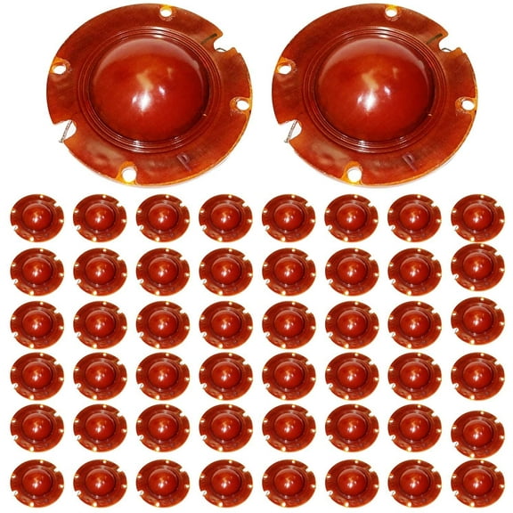 Replacement Diaphragm 50Pc Titanium Universal 2" Phenolic Compression Driver Horn Voice Coil - DP1 50PCS