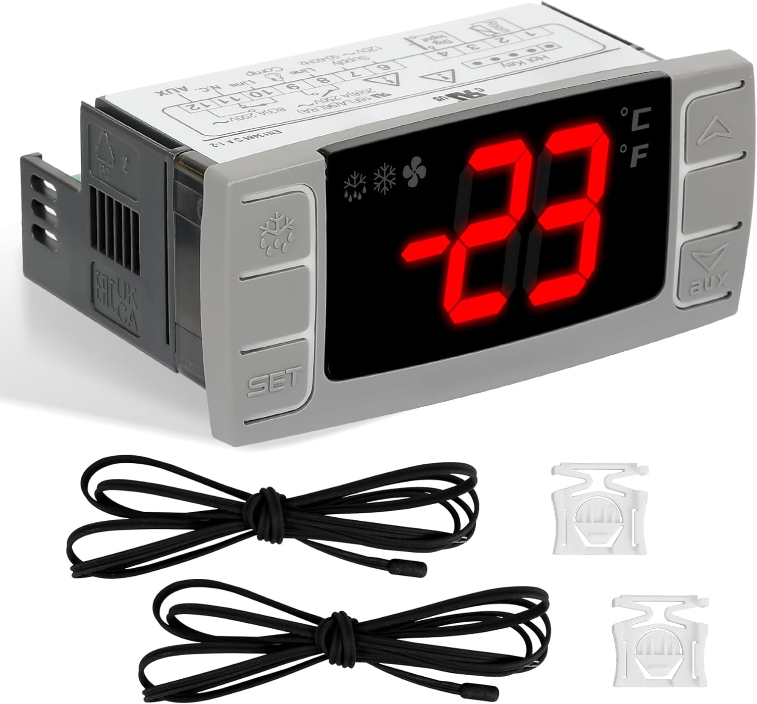 Hz Rig Controllers Replacement for Dixell XR03CX-4N0F1 Temperature Controllers, Ideal for ...