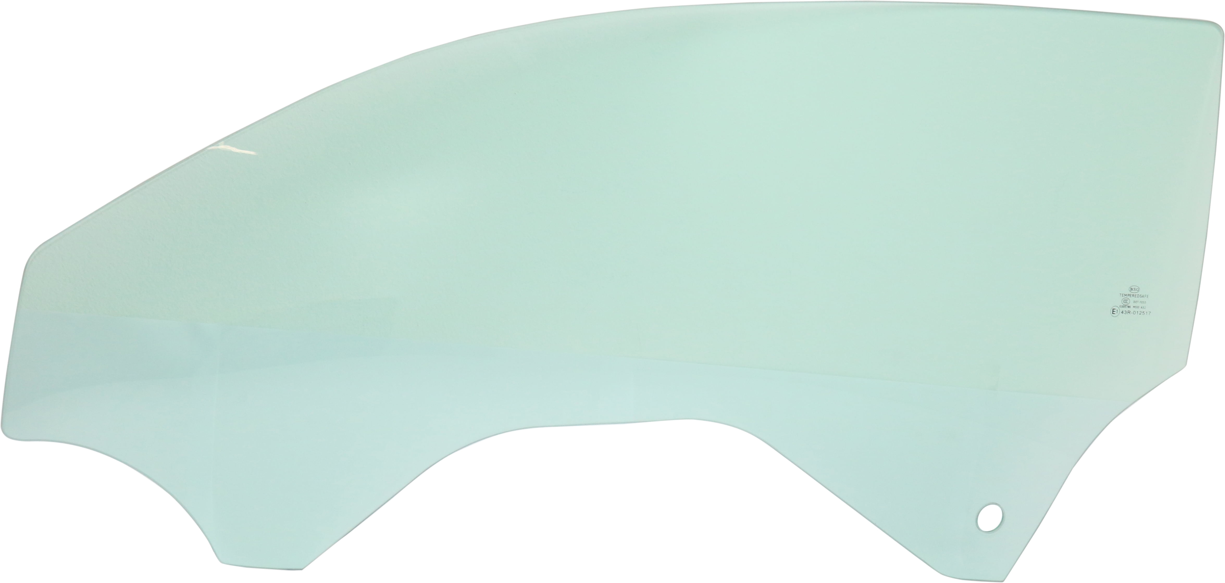 Replacement Door Glass for 2016-2018 Chevrolet Camaro Front Left Driver, OE 84011050, DD12654GTNN