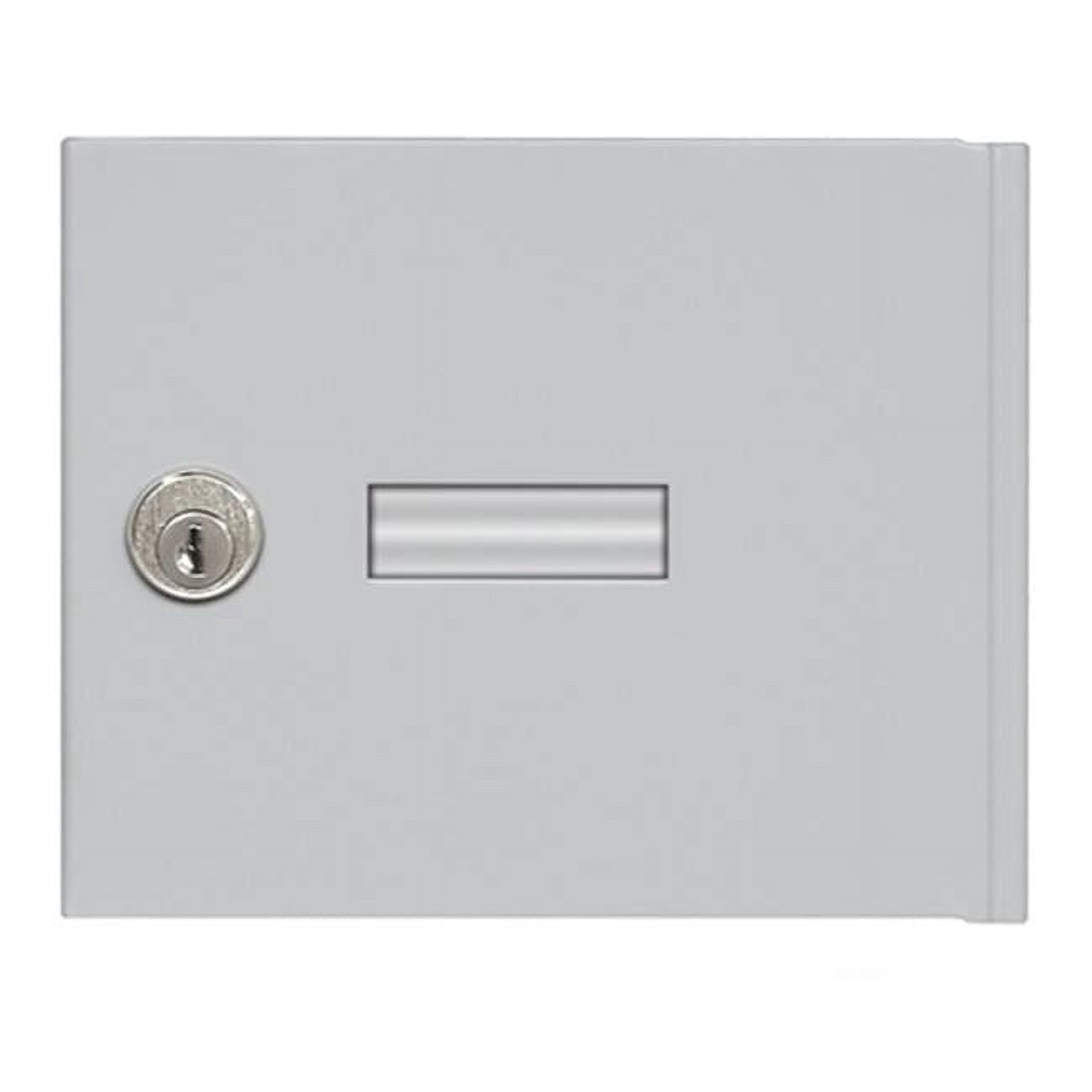 Replacement Door and Lock - Standard A Size - for 4B+ Horizontal Mailbox - with (2) Keys - Aluminum
