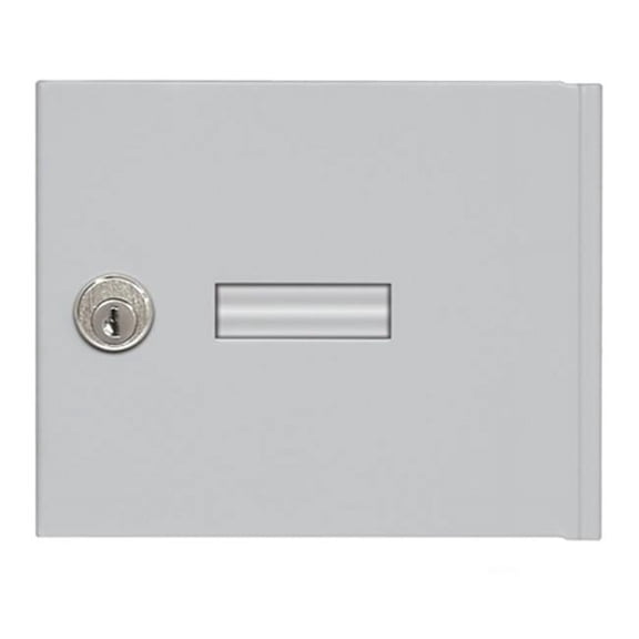 Replacement Door and Lock - Standard A Size - for 4B+ Horizontal Mailbox - with (2) Keys - Aluminum