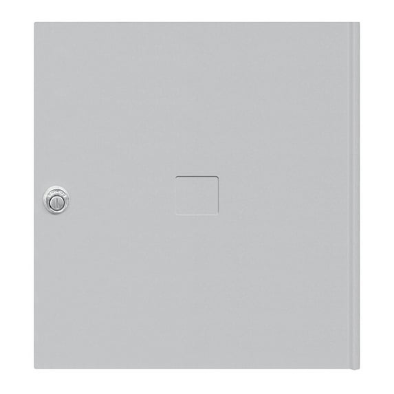 Replacement Door and Lock - Standard MB4 Size - for 4C Horizontal Mailbox - with (3) Keys - Aluminum