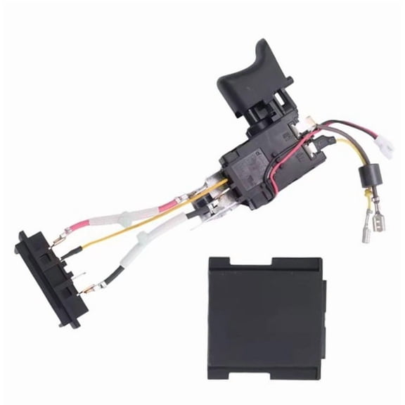 Replacement Drill Trigger Switch For DCF880,For DCF883,For DCF885 For Drivers,20V Compatible, 16A Max Current, Plastic And Metal Construction, Model N860998