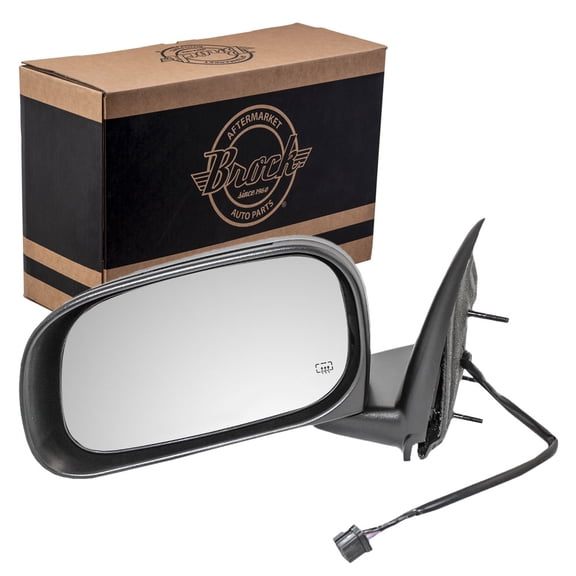 Brock Power Mirror for 2004-2009 Durango Heated Manual Fold Left 55077401AM