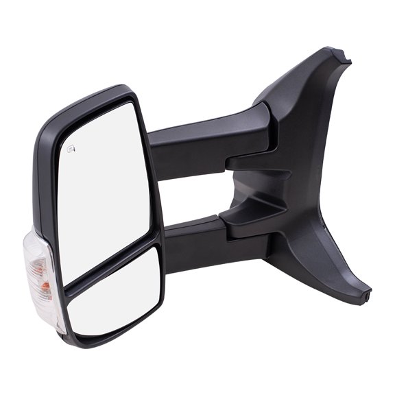 Brock Power Mirror for 2015-2019 Transit-150 Low Roof Turn Signal Indicator Heated Left EK4Z17683FB