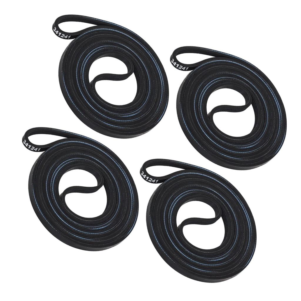 Replacement Dryer Drum Belt Fits Multiple Models Long Lasting Rubber Texture
