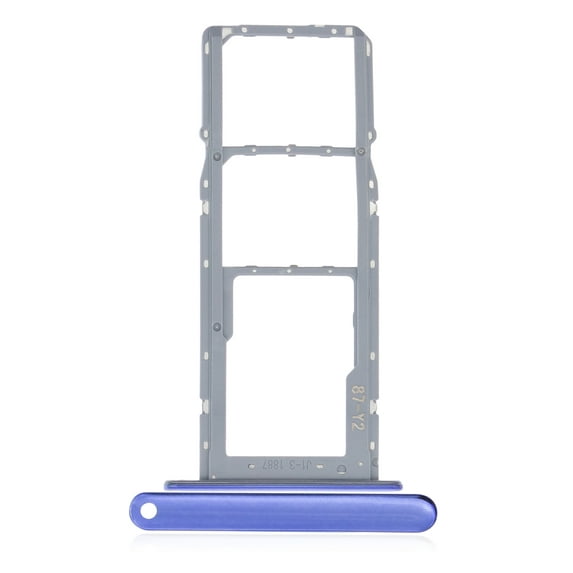 Replacement Dual Sim Card Tray Compatible For LG K42 (2020) / K52 (2020) (Blue)