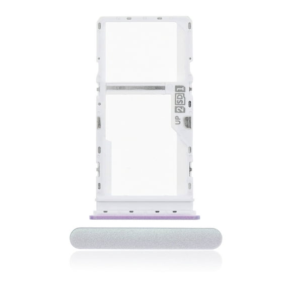 Replacement Dual Sim Card Tray Compatible For Motorola Moto G20 (XT2128 / 2021) (Breathing Crystal)