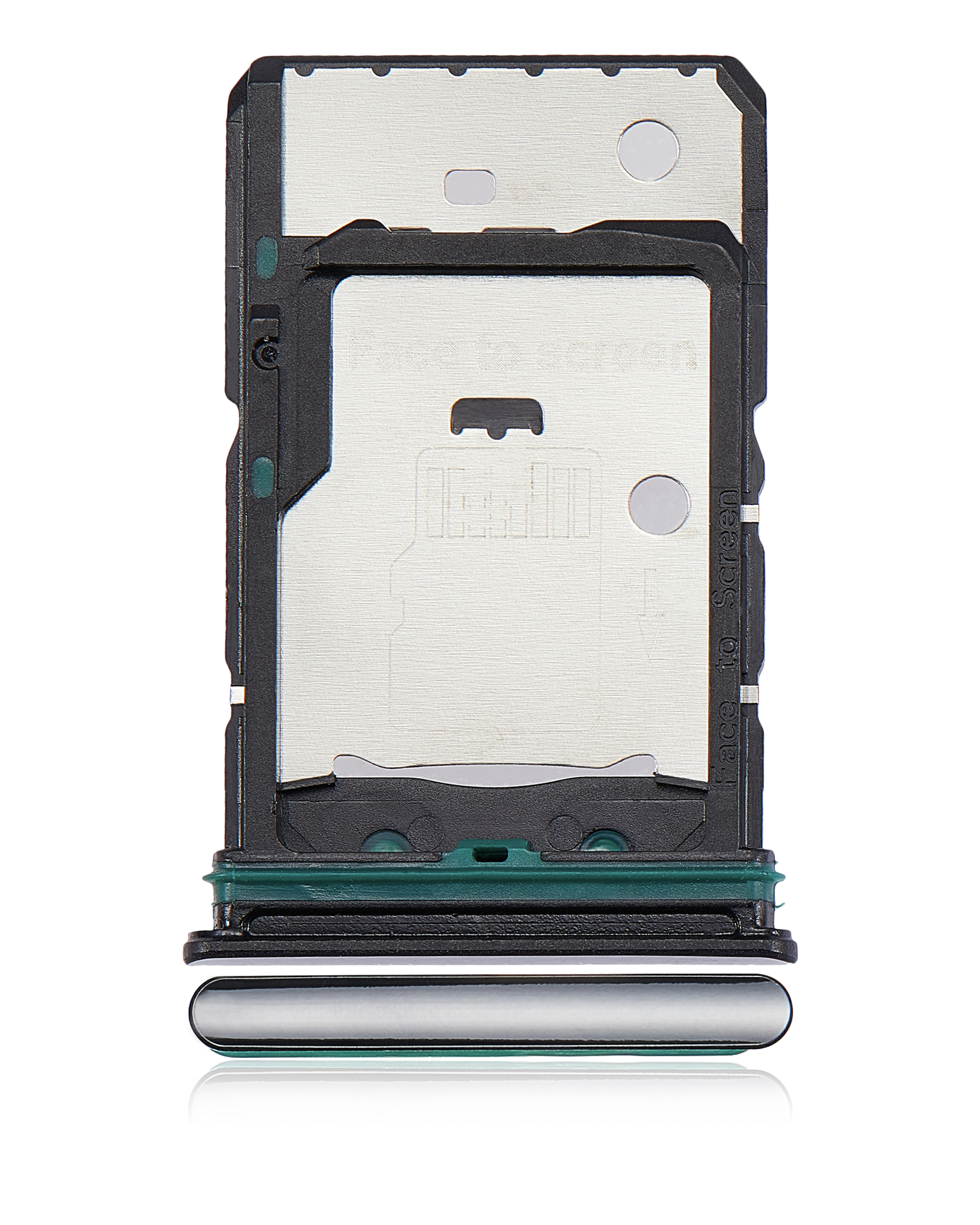 Replacement Dual Sim Card Tray Compatible For OPPO Reno7 5G (Starry Black)