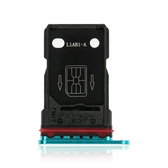 Replacement Dual Sim Card Tray Compatible For OnePlus 8 (Glacial Green)