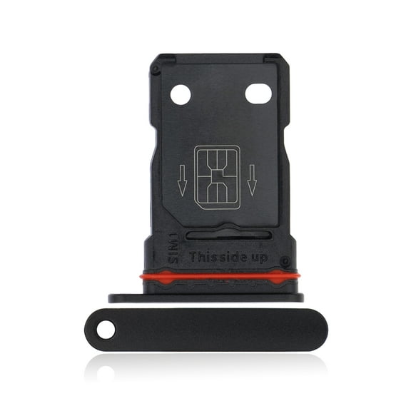 Replacement Dual Sim Card Tray Compatible For OnePlus 9 Pro (Stellar Black)