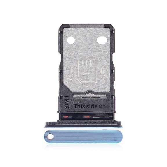 Replacement Dual Sim Card Tray Compatible For OnePlus Nord (Blue Marble)
