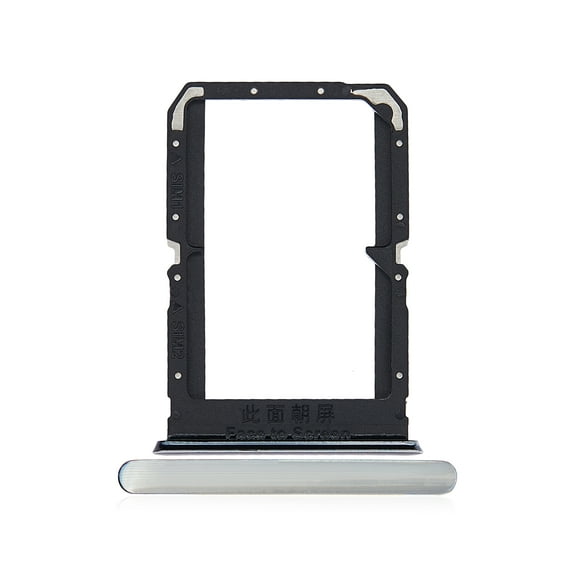 Replacement Dual Sim Card Tray Compatible For OnePlus Nord CE 5G (Silver Ray)