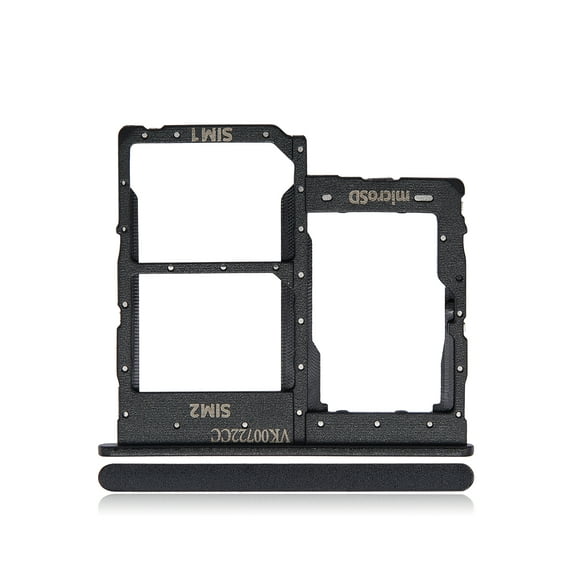 Replacement Dual Sim Card Tray Compatible For Samsung Galaxy A01 Core (A013 / 2020) (Black)