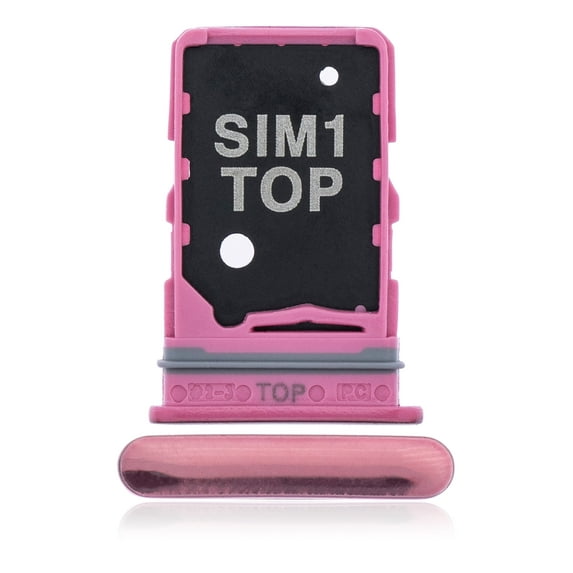 Replacement Dual Sim Card Tray Compatible For Samsung Galaxy A80 (A805 / 2019) (Pink)