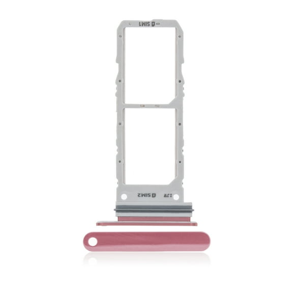 Replacement Dual Sim Card Tray Compatible For Samsung Galaxy Note 10 (Aura Pink)