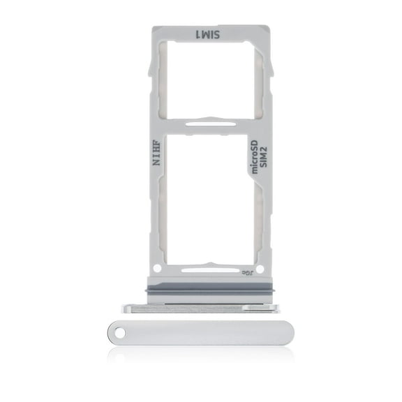 Replacement Dual Sim Card Tray Compatible For Samsung Galaxy Note 20 Ultra 5G (Mystic White)
