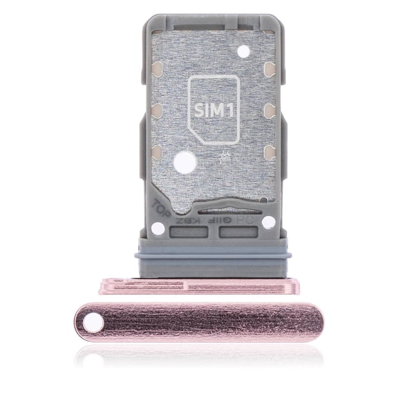 Replacement Dual Sim Card Tray Compatible For Samsung Galaxy S21 (Phantom Pink)