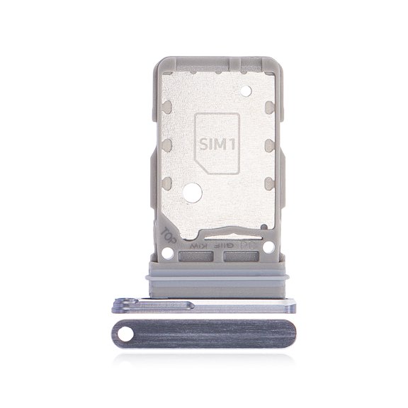 Replacement Dual Sim Card Tray Compatible For Samsung Galaxy S21 Ultra (Phantom Titanium)