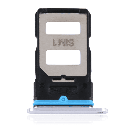 Replacement Dual Sim Card Tray Compatible For Xiaomi Mi 10T Pro 5G / Mi 10T 5G / K30S (Lunar Silver)