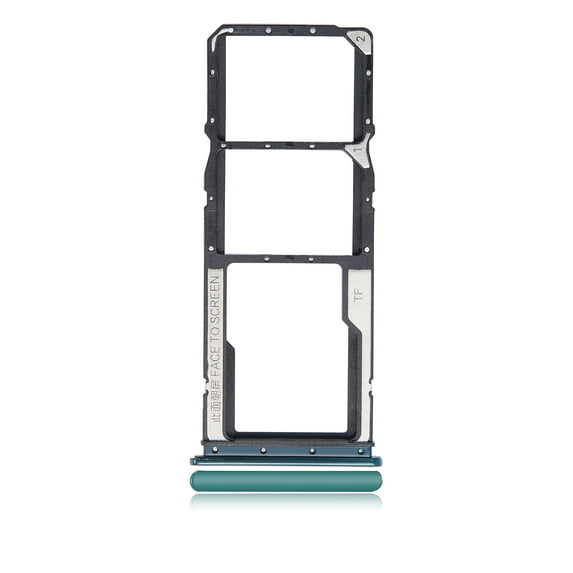Replacement Dual Sim Card Tray Compatible For Xiaomi Redmi 8 (Green)