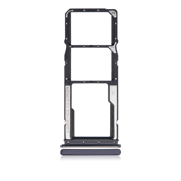 Replacement Dual Sim Card Tray Compatible For Xiaomi Redmi 8 (Onyx Black)
