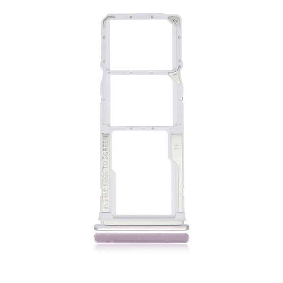 Replacement Dual Sim Card Tray Compatible For Xiaomi Redmi 9 / Poco M2 (Pink)