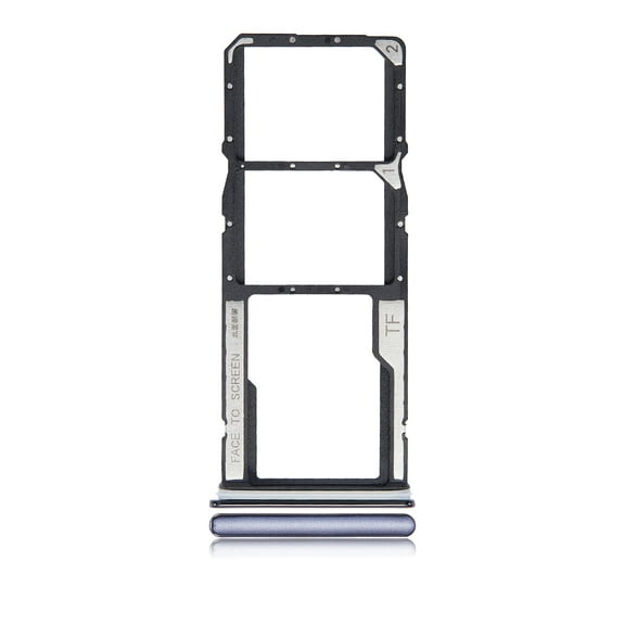 Replacement Dual Sim Card Tray Compatible For Xiaomi Redmi Note 10 / Note 10S (Onyx Gray)