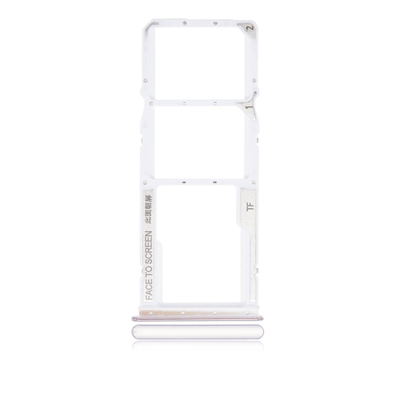 Replacement Dual Sim Card Tray Compatible For Xiaomi Redmi Note 10 / Note 10S (Starlight Purple)