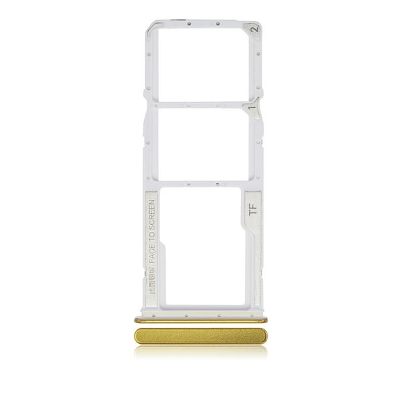 Replacement Dual Sim Card Tray Compatible For Xiaomi Redmi Note 11 (Yellow)