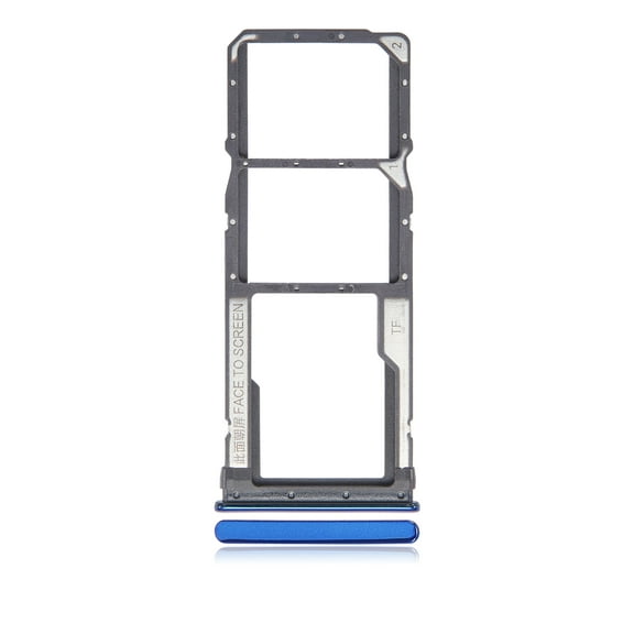 Replacement Dual Sim Card Tray Compatible For Xiaomi Redmi Note 8T / Note 8 (Neptune Blue)