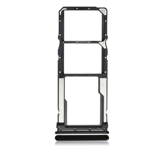 Replacement Dual Sim Card Tray Compatible For Xiaomi Redmi Note 8T / Note 8 (Space Black)