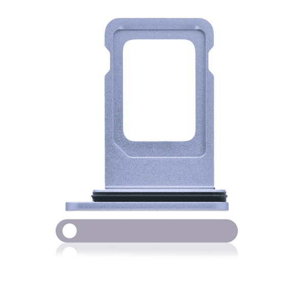 Replacement Dual Sim Card Tray Compatible For iPhone 11 (Purple)