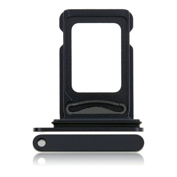 Replacement Dual Sim Card Tray Compatible For iPhone 12 (Black)