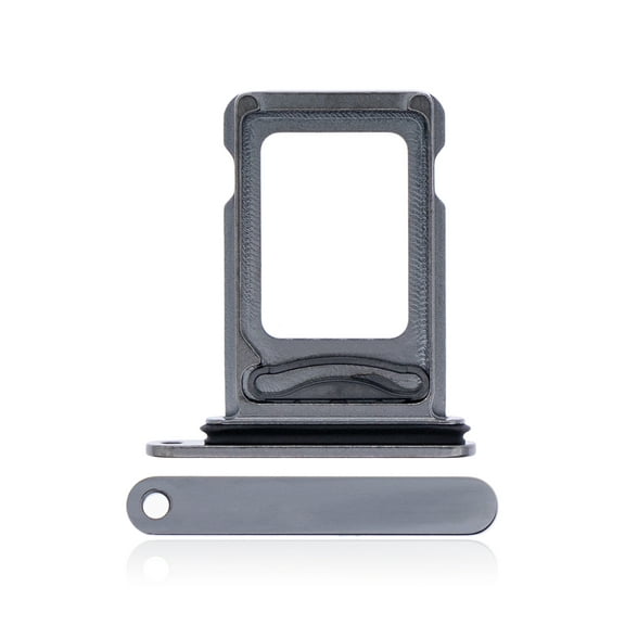 Replacement Dual Sim Card Tray Compatible For iPhone 12 Pro / 12 Pro Max (Graphite)