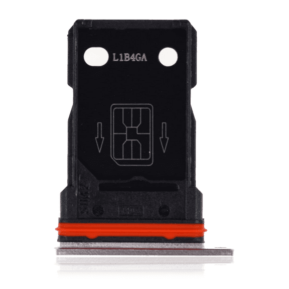 Replacement Dual Sim Card Tray Compatible With OnePlus 8 (Polar Silver)