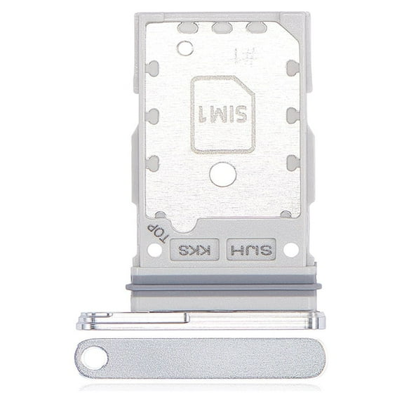 Replacement Dual Sim Card Tray For Samsung Galaxy S22 Ultra 5G (SM-S908W) - White