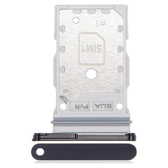 Replacement Dual Sim Card Tray for Samsung Galaxy S22 5G / S22+ Plus 5G - Phantom Black