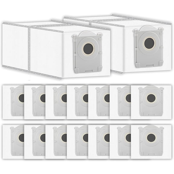 Replacement Dust Bags for ECOVACS DEEBOT X8 PRO T50 MAX PRO T80 X9 Pro, 16 Pack
