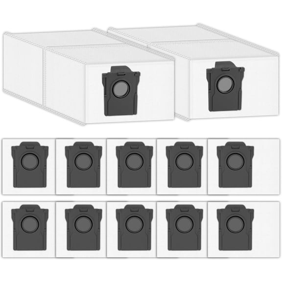 Replacement Dust Bags for Mova P50 Pro Ultra P10 Pro Ultra P10 Ultra S20 Ultra, 12 Pack