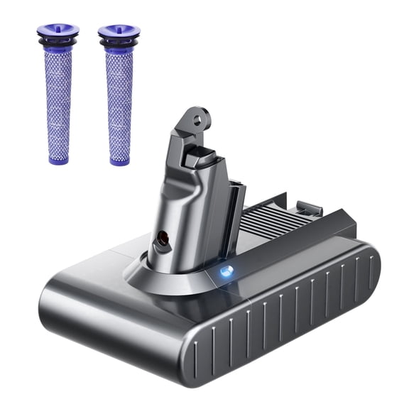 Replacement for Dyson V6 Li-ion Battery 7.0Ah 21.6V Compatible with vtc4 SV03 SV04 DC58 DC59 DC61 DC62 DC72 DC74 Animal SV05 SV06 SV07 SV09 Handheld Vacuum Cleaner Filters