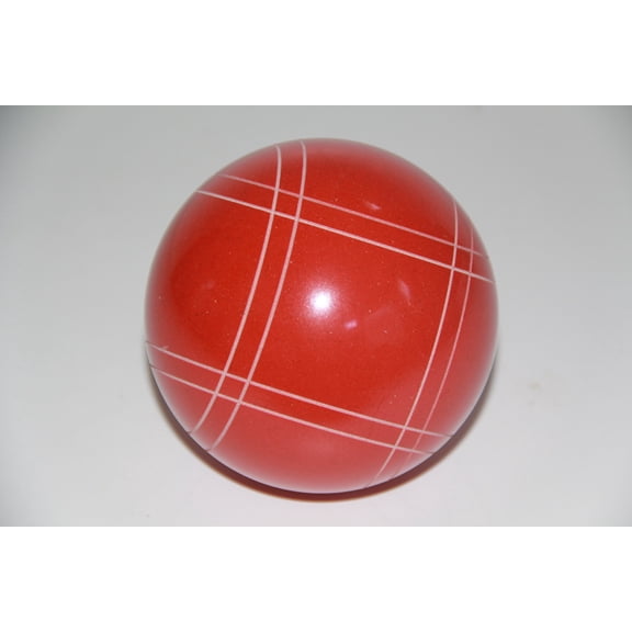 Replacement EPCO Bocce Ball with Close Curvey Stripes - Single Rustic Orange 110mm