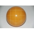thumbnail image 1 of Replacement EPCO Bocce Ball with Criss Cross Stripes - Single Rustic Yellow 110mm, 1 of 1